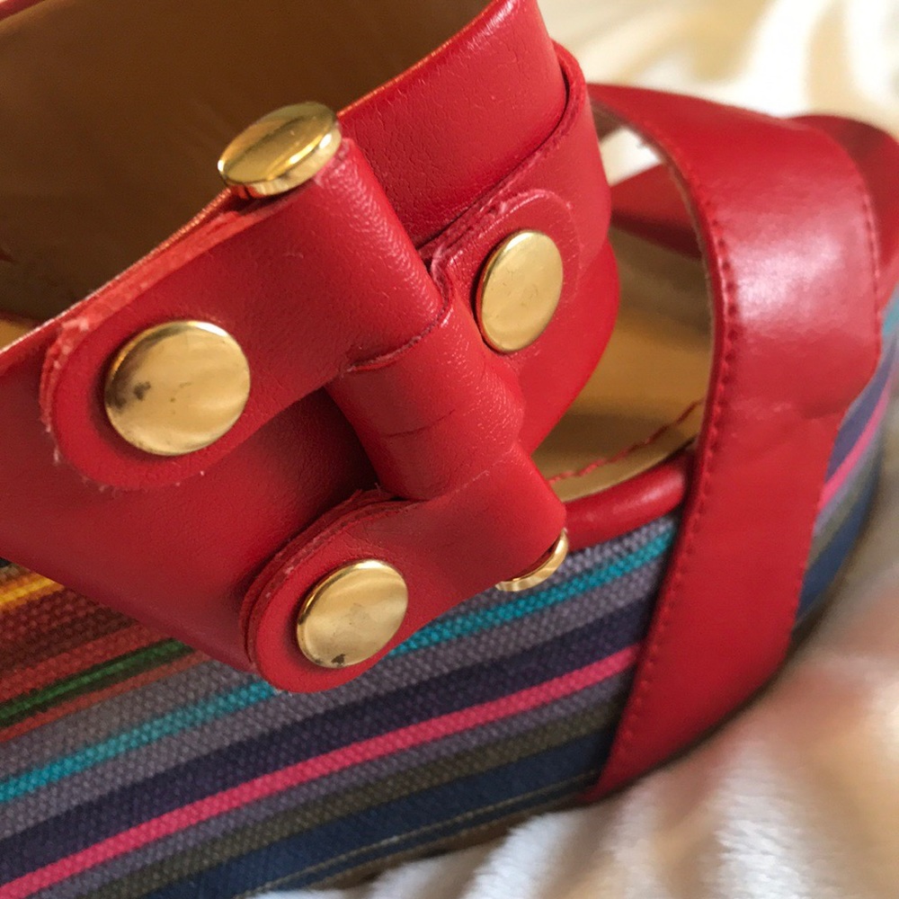 Nine West Lara Platform Wedges